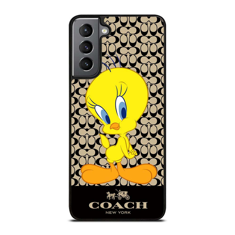COACH NEW YORK TWEETY BIRD Samsung Galaxy S21 Plus Case Cover COACH NEW YORK TWEETY BIRD Samsung Galaxy S21 Plus Case Cover