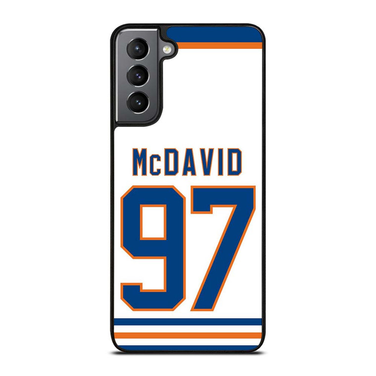 CONNOR MCDAVID EDMONTON OILERS KIT Samsung Galaxy S21 Plus Case Cover CONNOR MCDAVID EDMONTON OILERS KIT Samsung Galaxy S21 Plus Case Cover