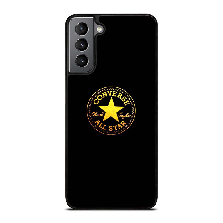 CONVERSE ALL STAR GOLD LOGO Samsung Galaxy S21 Plus Case Cover CONVERSE ALL STAR GOLD LOGO Samsung Galaxy S21 Plus Case Cover