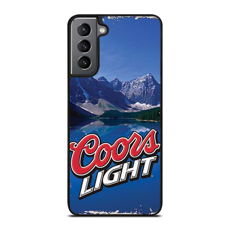 COORS BEER LIGHT BLUE Samsung Galaxy S21 Plus Case Cover COORS BEER LIGHT BLUE Samsung Galaxy S21 Plus Case Cover