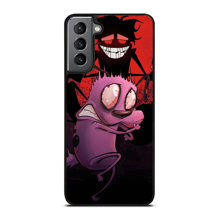 COURAGE THE COWARDLY DOG CARTOON Samsung Galaxy S21 Plus Case Cover COURAGE THE COWARDLY DOG CARTOON Samsung Galaxy S21 Plus Case Cover