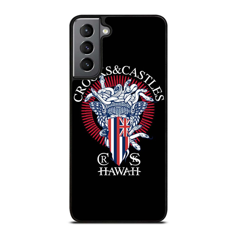 CROOKS AND CASTLES HAWAII LOGO Samsung Galaxy S21 Plus Case Cover CROOKS AND CASTLES HAWAII LOGO Samsung Galaxy S21 Plus Case Cover