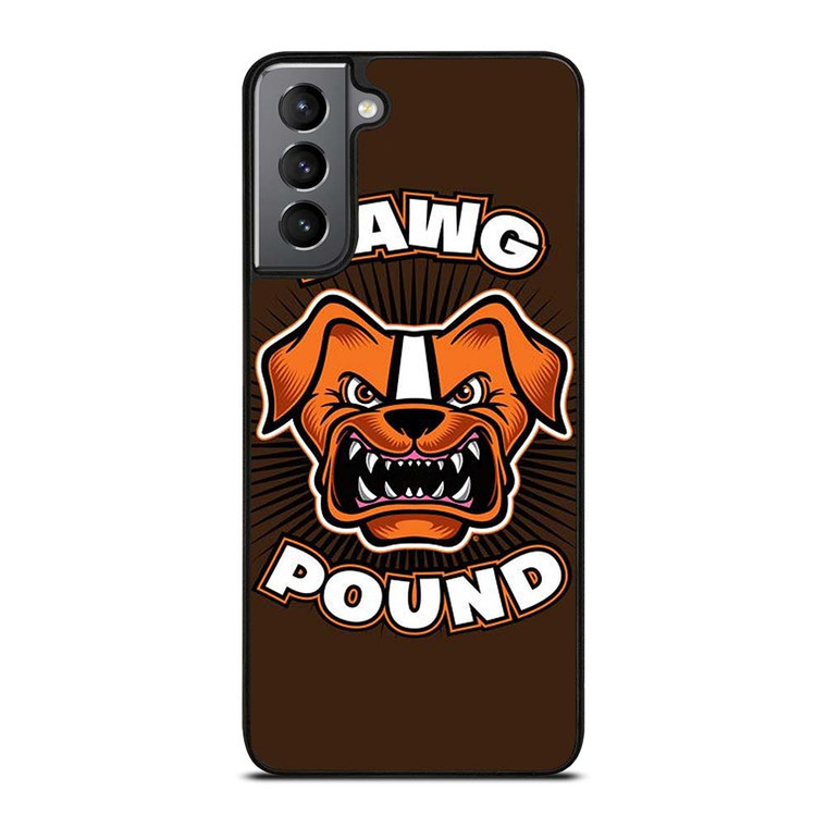 DAWG POUND CLEVELAND BROWNS Samsung Galaxy S21 Plus Case Cover