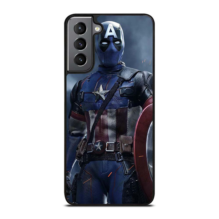 DEADPOOL CAPTAIN AMERICA MARVEL Samsung Galaxy S21 Plus Case Cover