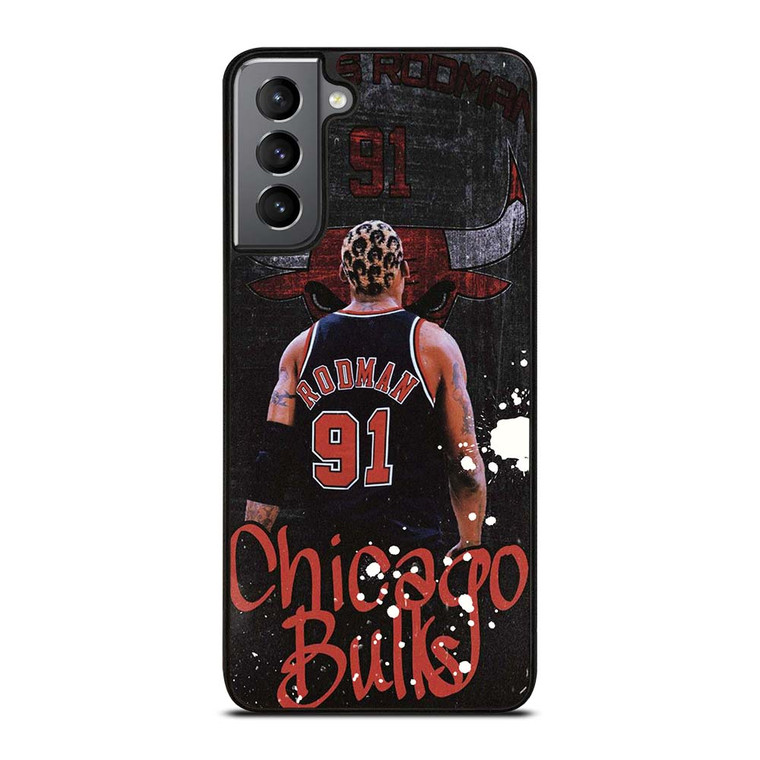DENNIS RODMAN CHICAGO BULLS RETRO Samsung Galaxy S21 Plus Case Cover