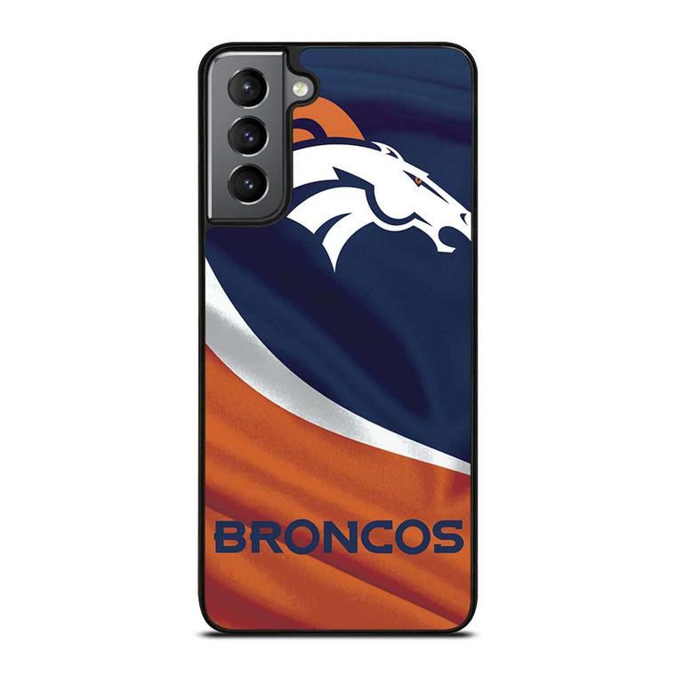 DENVER BRONCOS NFL TEAM FLAG Samsung Galaxy S21 Plus Case Cover