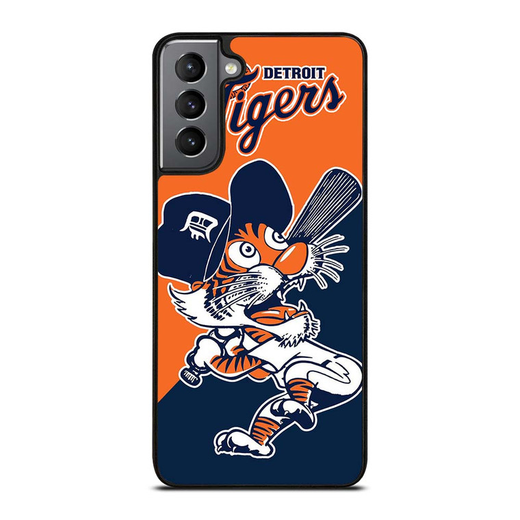 DETROIT TIGERS MASCOT MLB LOGO Samsung Galaxy S21 Plus Case Cover