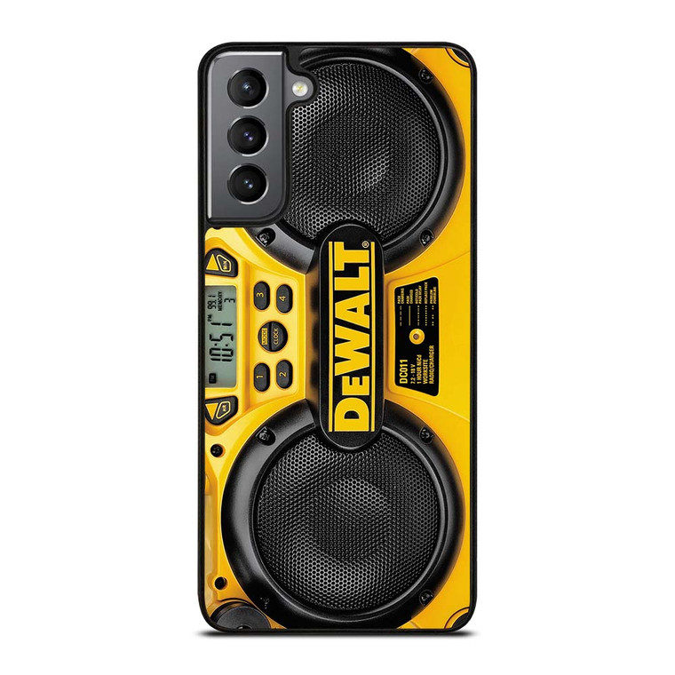 DEWALT JOBSITE RADIO BLUETOOTH  Samsung Galaxy S21 Plus Case Cover