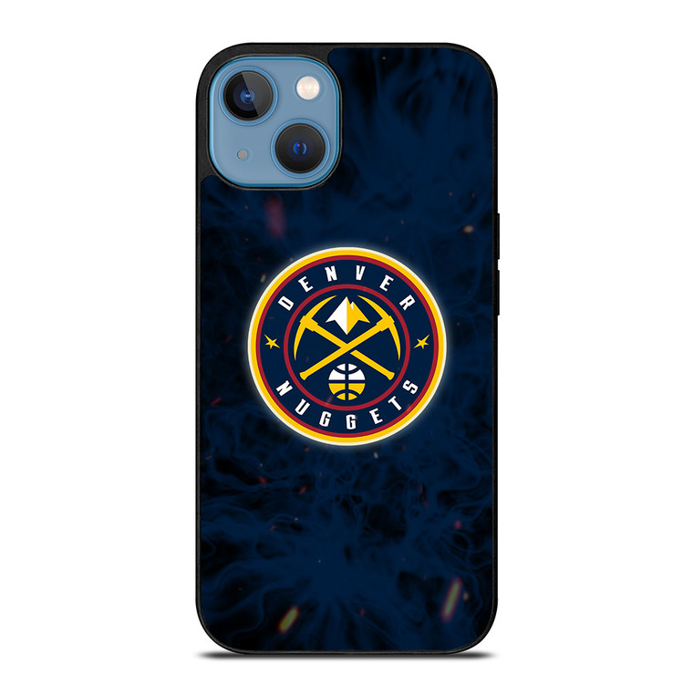 DENVER NUGGETS BASKETBALL NBA FIRE iPhone 13 Case Cover