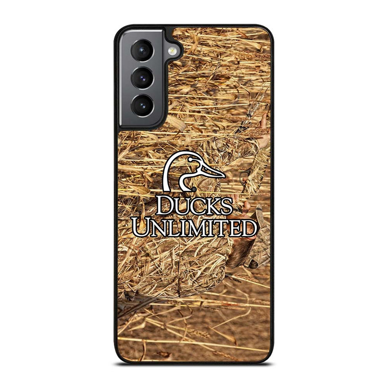 DUCKS UNLIMITED CAMO LOGO Samsung Galaxy S21 Plus Case Cover