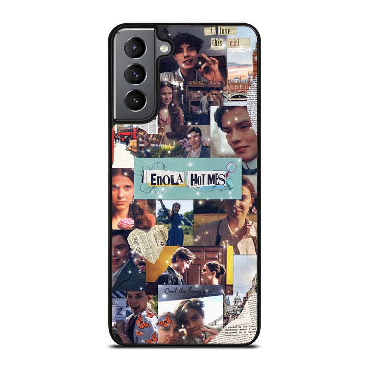 ENOLA HOLMES MOVIES COLLAGE Samsung Galaxy S21 Plus Case Cover