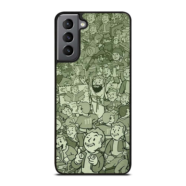 FALLOUT VAULT BOY ALL CHARACTER  Samsung Galaxy S21 Plus Case Cover