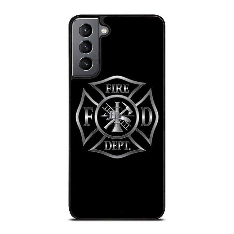 FIREFIGHTER FIREMAN LOGO Samsung Galaxy S21 Plus Case Cover