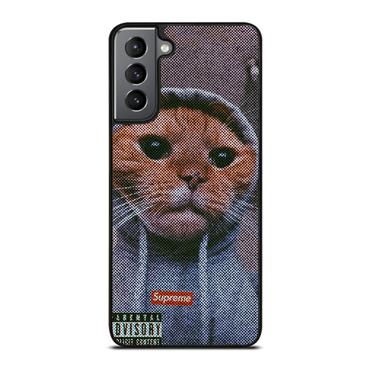 SUPREME CUTE CAT 2 Samsung Galaxy S21 Plus Case Cover