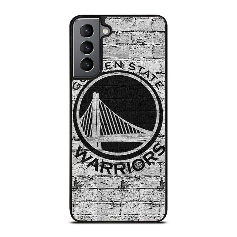 GOLDEN STATE WARRIORS WHITE BRICK Samsung Galaxy S21 Plus Case Cover