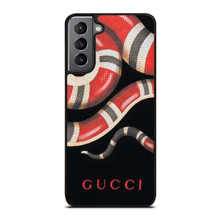 GUCCI SNAKE LEATHER Samsung Galaxy S21 Plus Case Cover