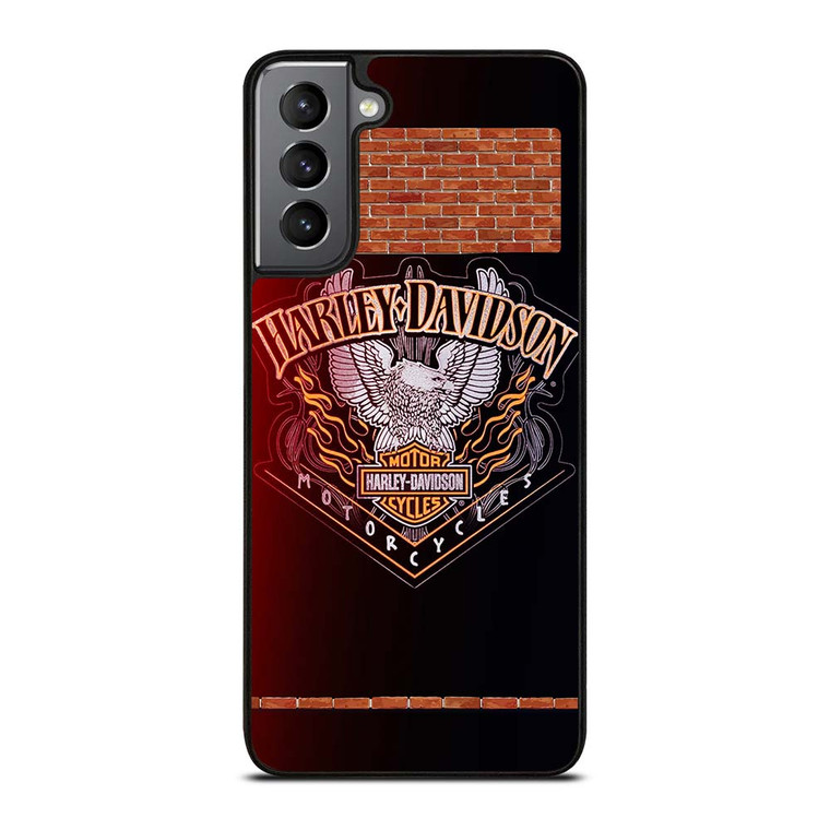 HARLEY DAVIDSON EAGLE BADGE Samsung Galaxy S21 Plus Case Cover