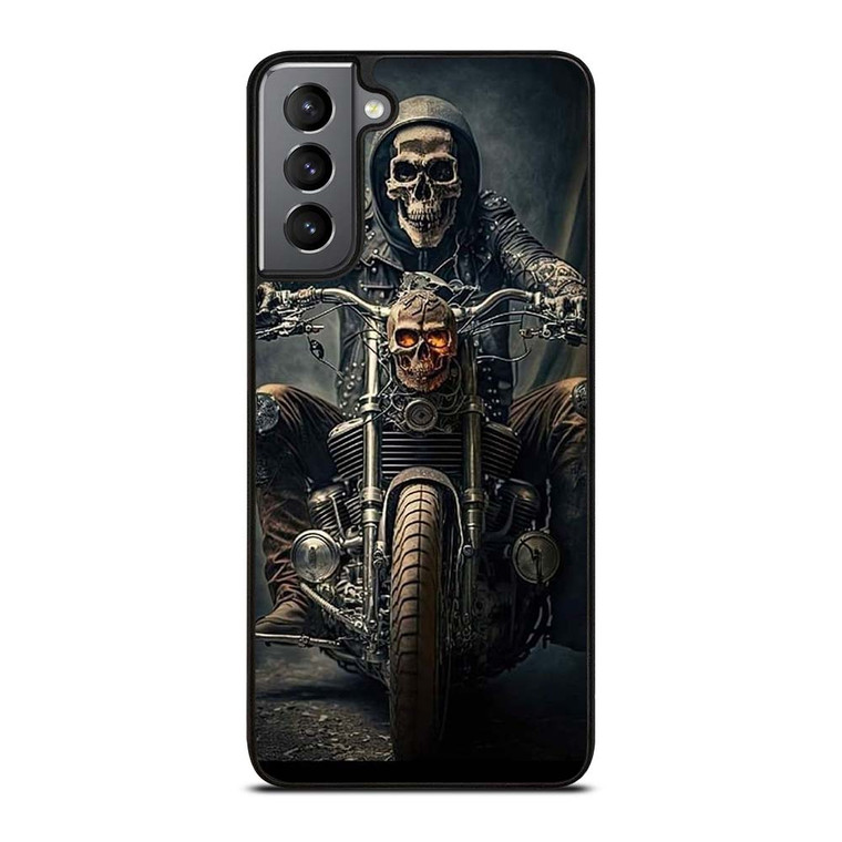 HARLEY DAVIDSON SKULL ACT Samsung Galaxy S21 Plus Case Cover