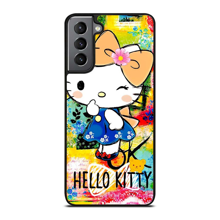 HELLO KITTY ART Samsung Galaxy S21 Plus Case Cover