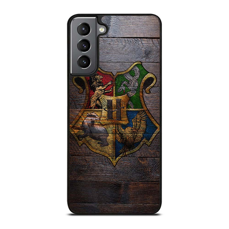 HOGWARTS HARRY POTTER WOODEN LOGO Samsung Galaxy S21 Plus Case Cover
