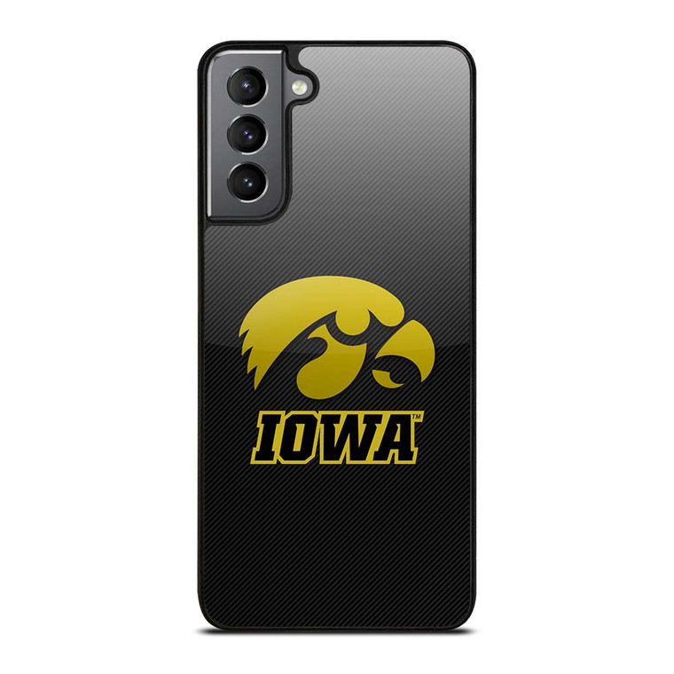 IOWA HAWKEYES CARBON Samsung Galaxy S21 Plus Case Cover