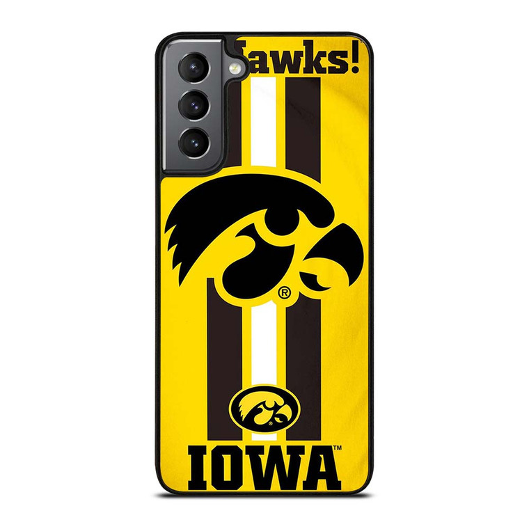 IOWA HAWKEYES FLAG Samsung Galaxy S21 Plus Case Cover