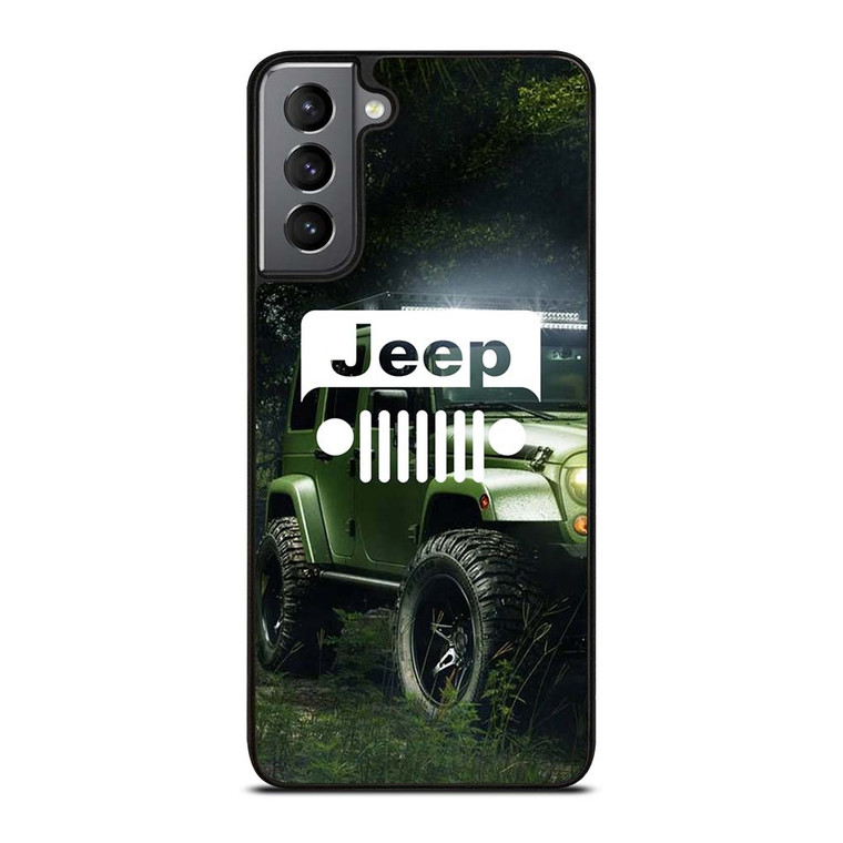 JEEP IN JUNGLE Samsung Galaxy S21 Plus Case Cover