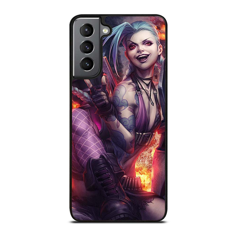 JINX LEAGUE OF LEGENDS 3 Samsung Galaxy S21 Plus Case Cover
