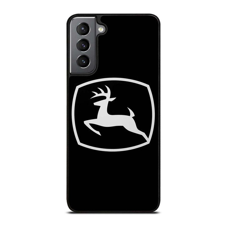 JOHN DEERE BLACK LOGO Samsung Galaxy S21 Plus Case Cover
