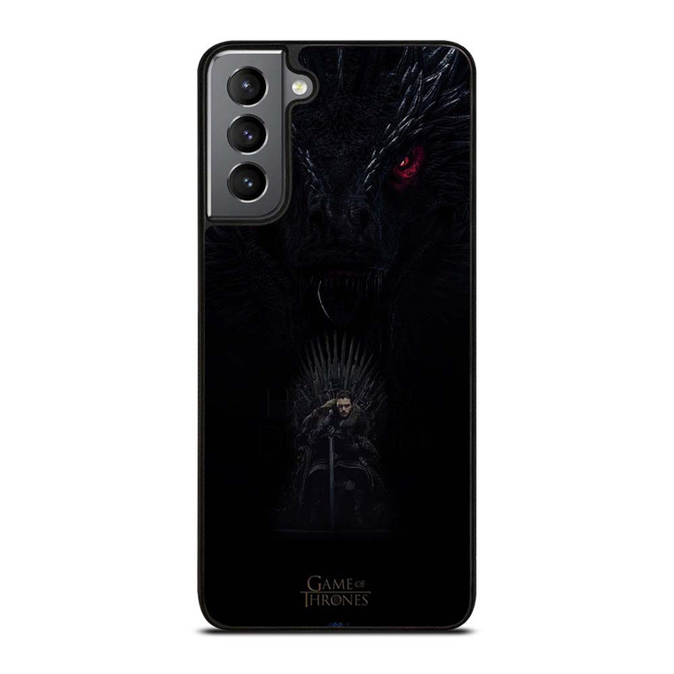 JON SNOW WOLF NIGHT Samsung Galaxy S21 Plus Case Cover