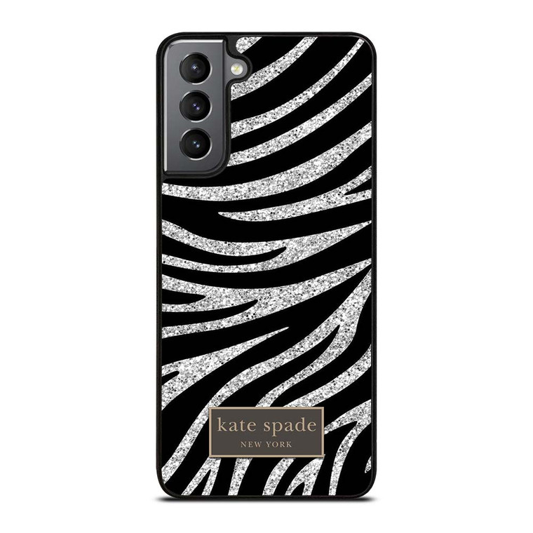 KATE SPADE NEW YORK ZEBRA PATTERN Samsung Galaxy S21 Plus Case Cover