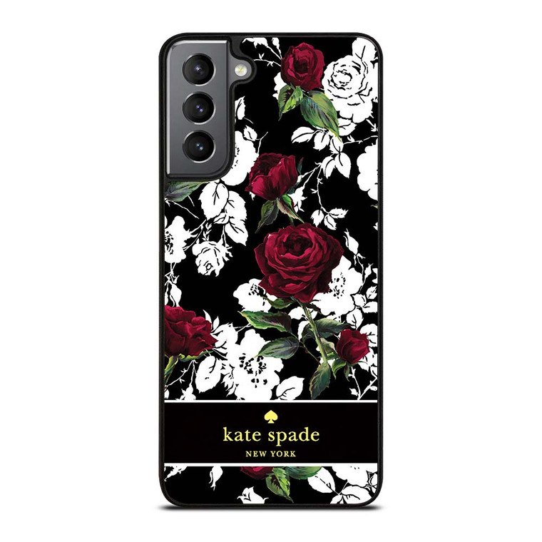 KATE SPADE ROSE RED WHITE Samsung Galaxy S21 Plus Case Cover