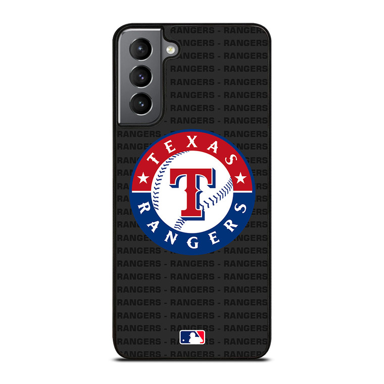 TEXAS RANGERS BASEBALL BLACK Samsung Galaxy S21 Plus Case Cover
