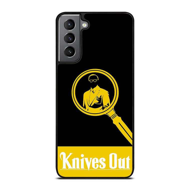KNIVES OUT DANIEL CRAIG SILHOUETTE Samsung Galaxy S21 Plus Case Cover