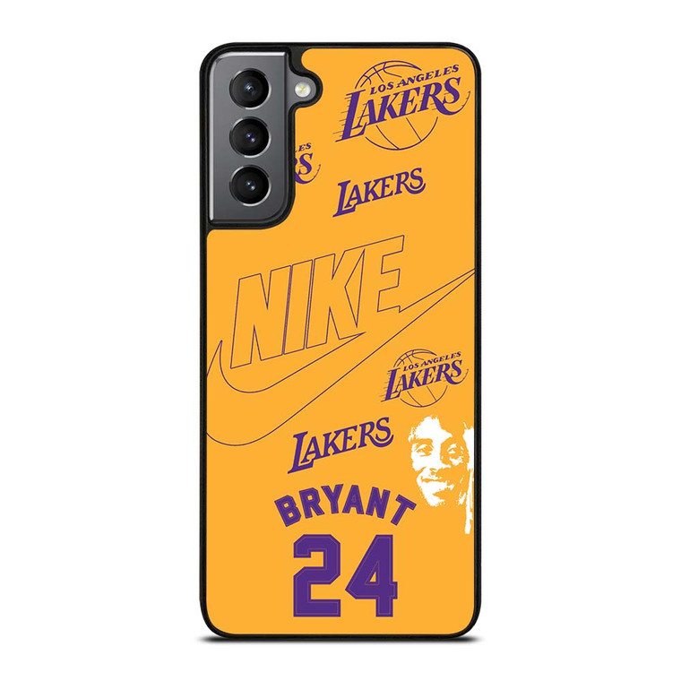 KOBER BRYANT LAKERS NIKE YELLOW Samsung Galaxy S21 Plus Case Cover KOBER BRYANT LAKERS NIKE YELLOW Samsung Galaxy S21 Plus Case Cover