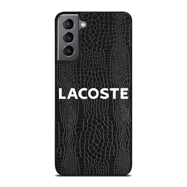 LACOSTE CROCODILE SKIN Samsung Galaxy S21 Plus Case Cover