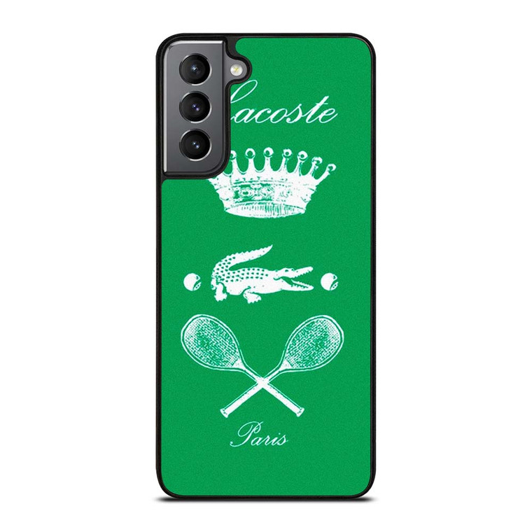 LACOSTE TENNIS PARIS Samsung Galaxy S21 Plus Case Cover LACOSTE TENNIS PARIS Samsung Galaxy S21 Plus Case Cover