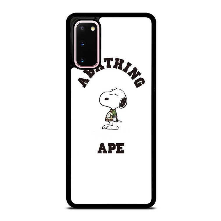 A BATHING APE BAPE SNOOPY Samsung Galaxy S20 Case Cover