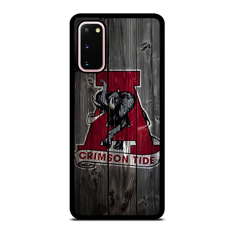 ALABAMA CRIMSON TIDE WOODEN ICON Samsung Galaxy S20 Case Cover ALABAMA CRIMSON TIDE WOODEN ICON Samsung Galaxy S20 Case Cover
