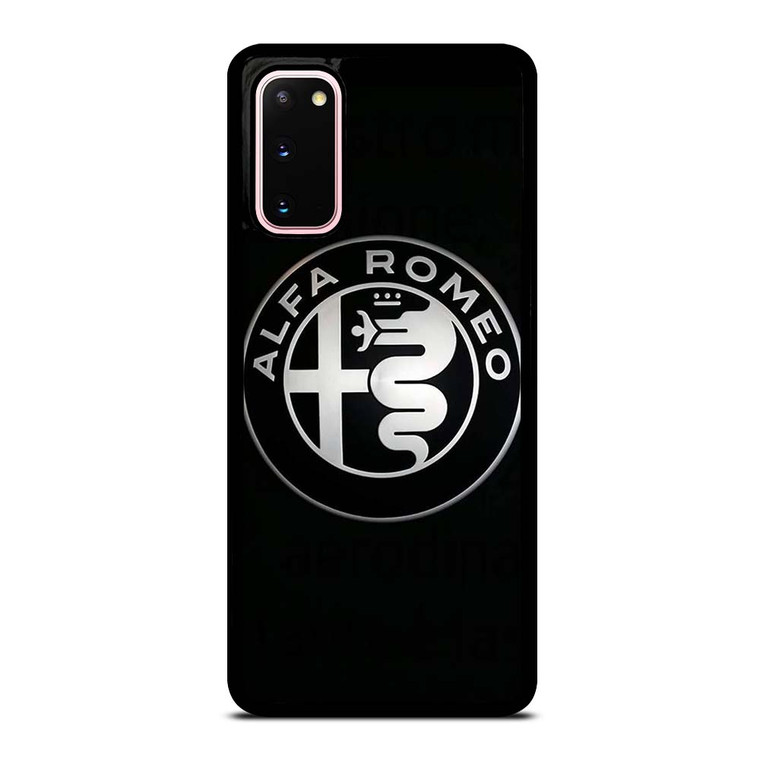 ALFA ROMEO METAL BLACK Samsung Galaxy S20 Case Cover
