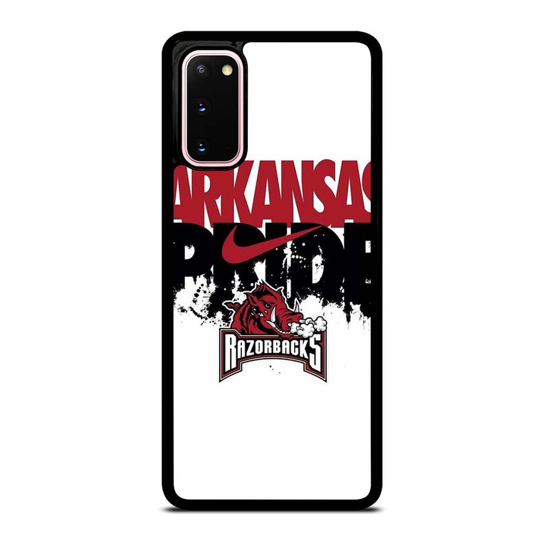 ARKANSAS RAZORBACKS PRIDGE Samsung Galaxy S20 Case Cover ARKANSAS RAZORBACKS PRIDGE Samsung Galaxy S20 Case Cover