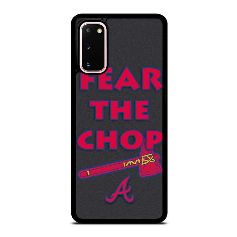 ATLANTA BRAVES FEAR THE CHOP SLOGAN Samsung Galaxy S20 Case Cover ATLANTA BRAVES FEAR THE CHOP SLOGAN Samsung Galaxy S20 Case Cover