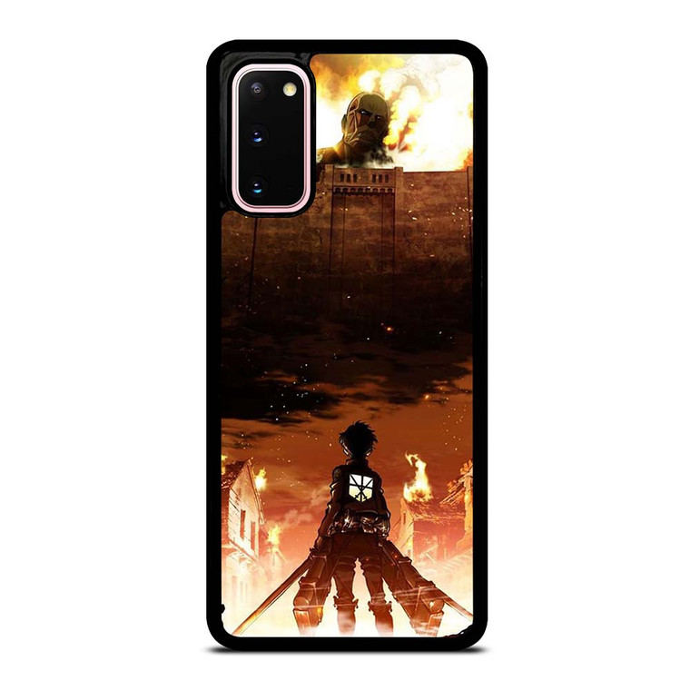 ATTACK ON TITAN ANIME Samsung Galaxy S20 Case Cover