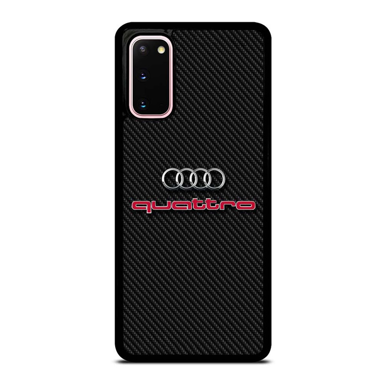 AUDI QUATTRO CARBON LOGO Samsung Galaxy S20 Case Cover