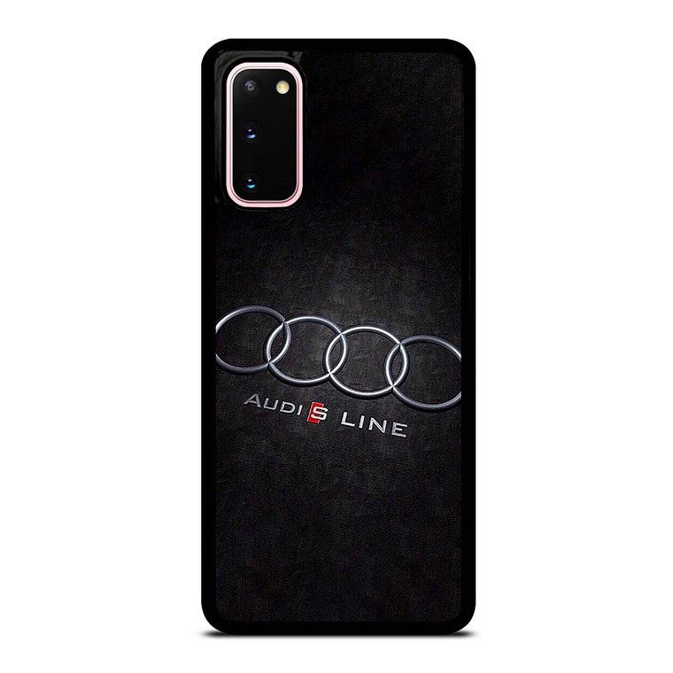 AUDI S LINE CAR EMBLEM Samsung Galaxy S20 Case Cover AUDI S LINE CAR EMBLEM Samsung Galaxy S20 Case Cover