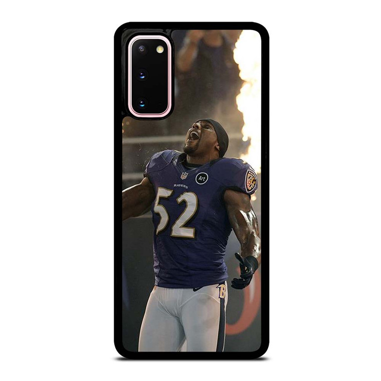 BALTIMORE RAVENS RAY LEWIS NFL Samsung Galaxy S20 Case Cover