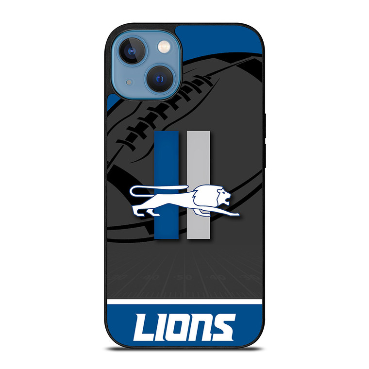 DETROIT LIONS NFL TEAM iPhone 13 Case Cover