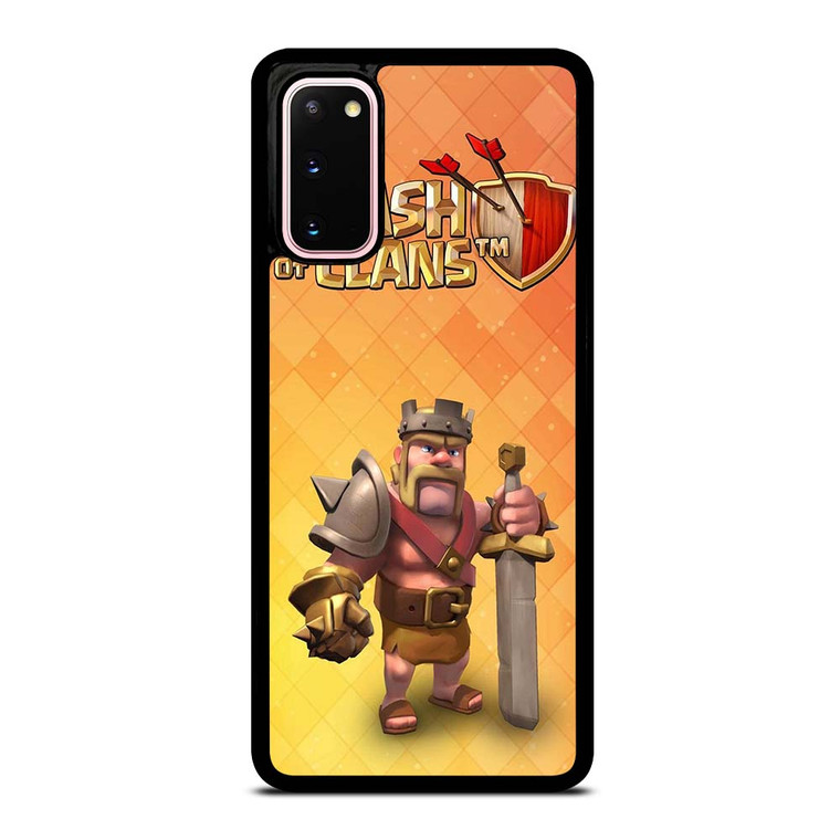 BARBARIAN KING CLASH OF CLANS COC Samsung Galaxy S20 Case Cover