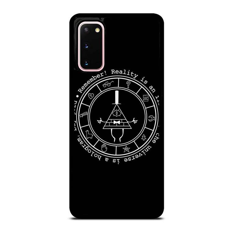 BILL CIPHER WHEEL BLACK Samsung Galaxy S20 Case Cover