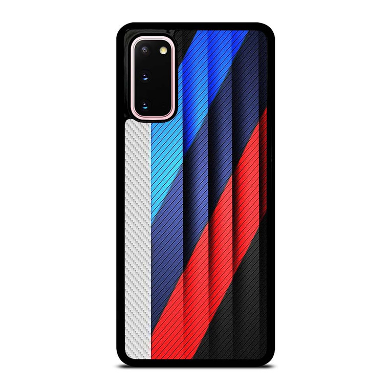 BMW STRIPES ON METAL ICON Samsung Galaxy S20 Case Cover